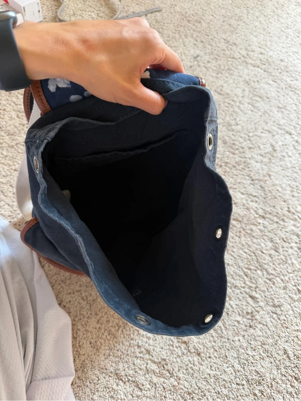 Abercrombie & Fitch Canvas Backpack